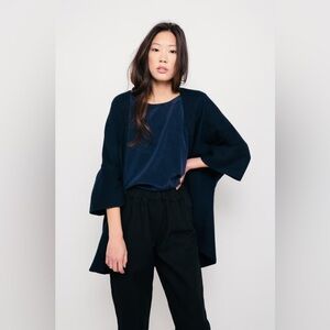 Elizabeth Suzann Rylo jacket, navy wool blend